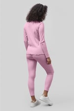 LS Picoting Ribbed T-Shirt & Leggings Set