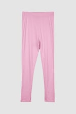 LS Picoting Ribbed T-Shirt & Leggings Set