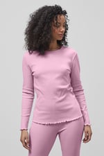 LS Picoting Ribbed T-Shirt & Leggings Set