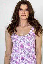 Women's Jersey Cami Nightdress With Frill Detailing