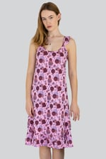 Women's Jersey Cami Nightdress With Frill Detailing