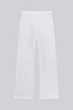 Wide Trouser And Crop Blouson Sleeve Top Set