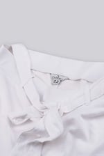 Wide Trouser And Crop Blouson Sleeve Top Set