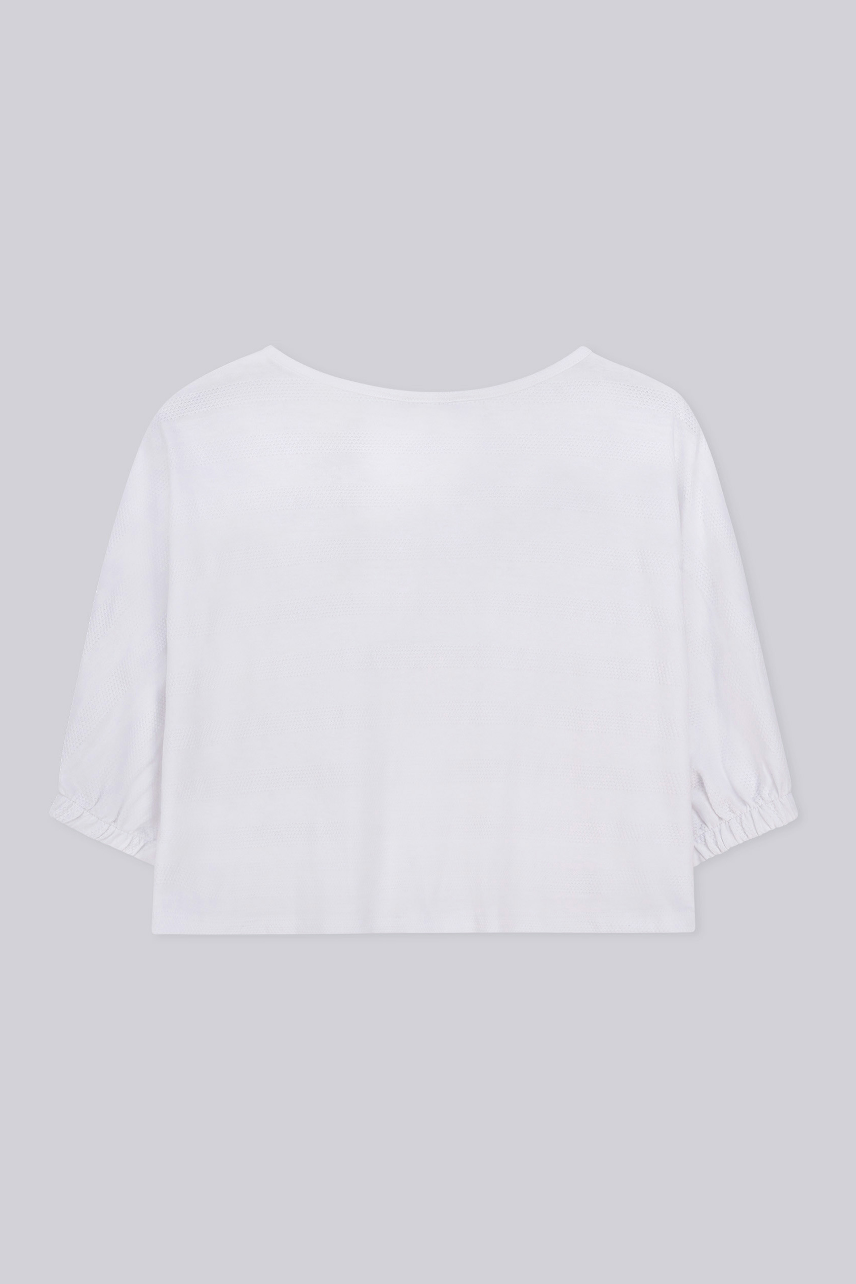 Wide Trouser And Crop Blouson Sleeve Top Set