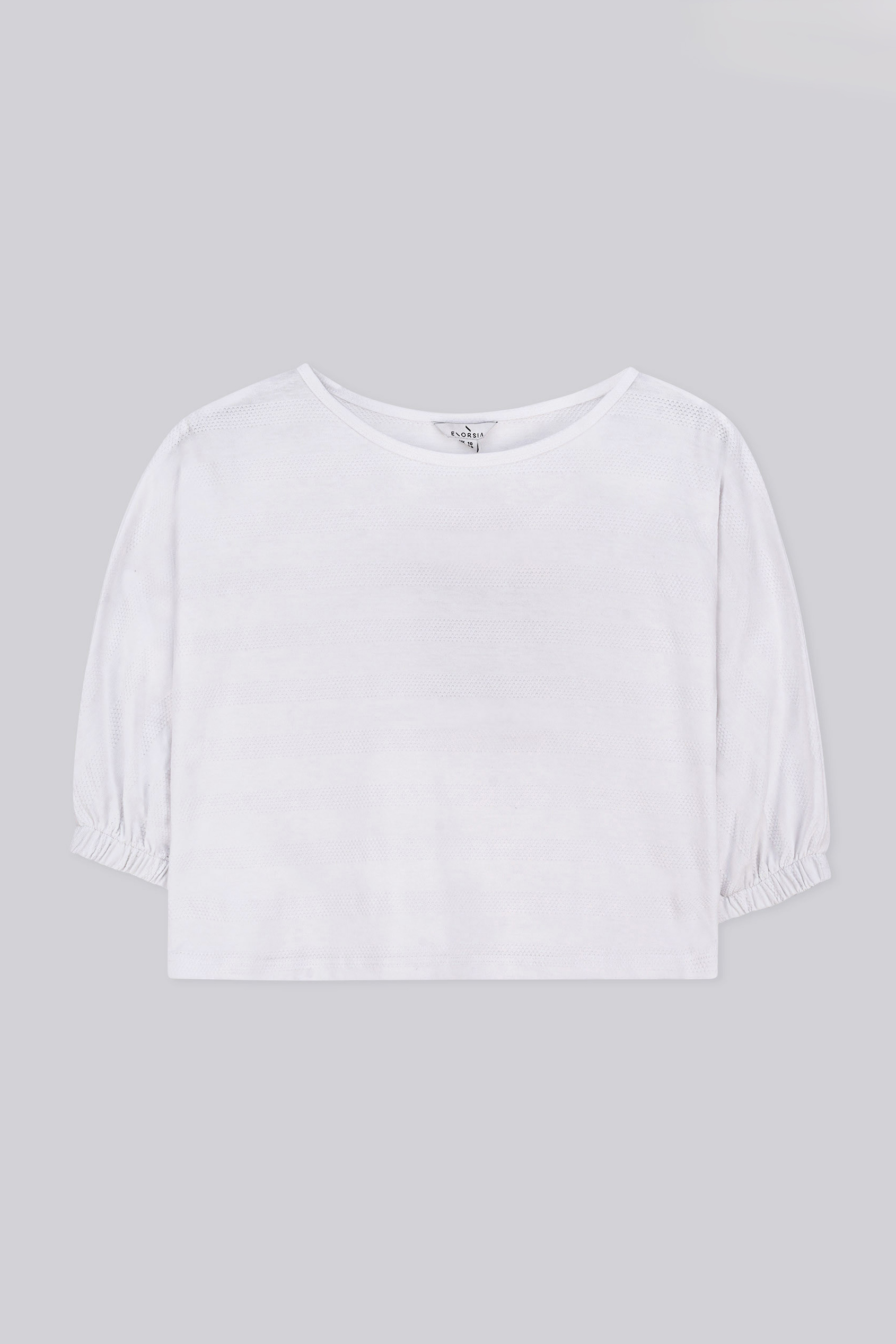 Wide Trouser And Crop Blouson Sleeve Top Set