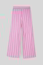 Striped Flare pant with Strappy Top Set