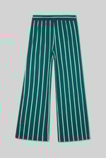 Striped Flare pant with Strappy Top Set