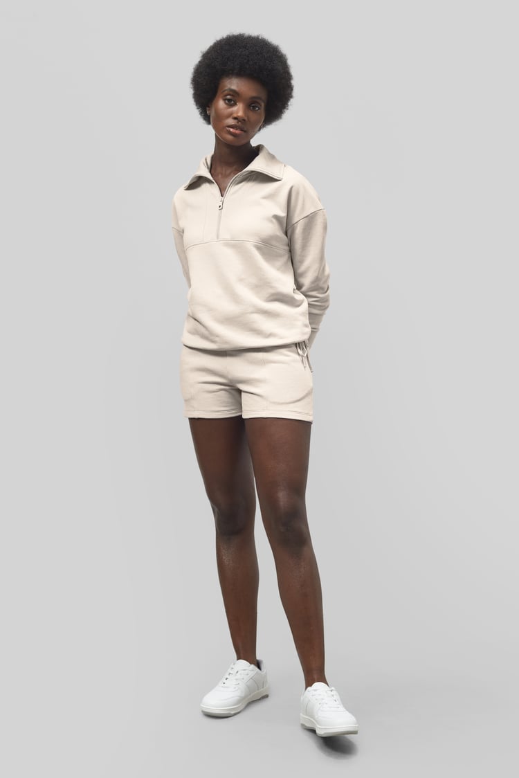 Half Zip Pullover Lounge Set