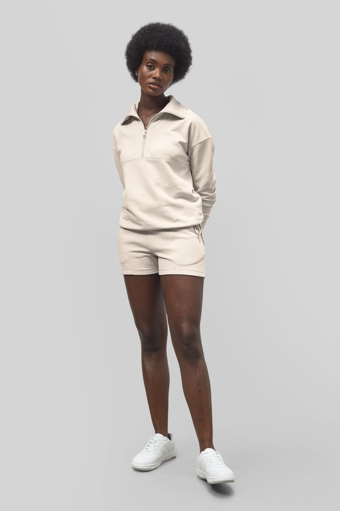 Half Zip Pullover Lounge Set