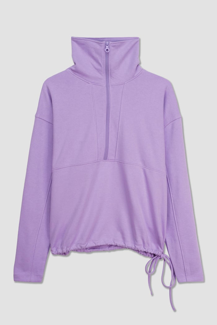 Half Zip Pullover Lounge Set