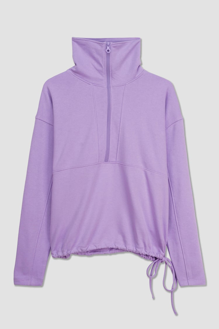 Half Zip Pullover Lounge Set