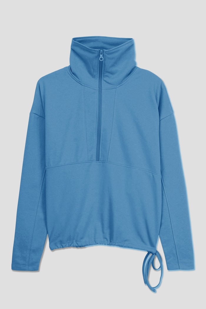 Half Zip Pullover Lounge Set