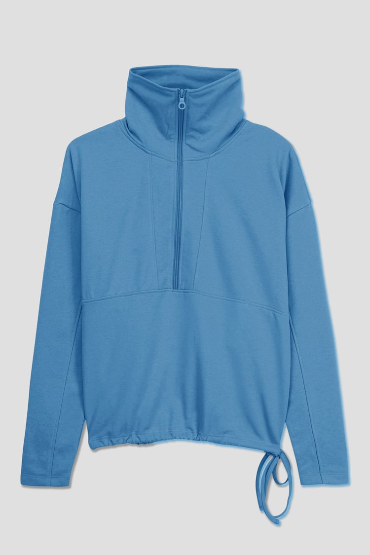 Half Zip Pullover Lounge Set