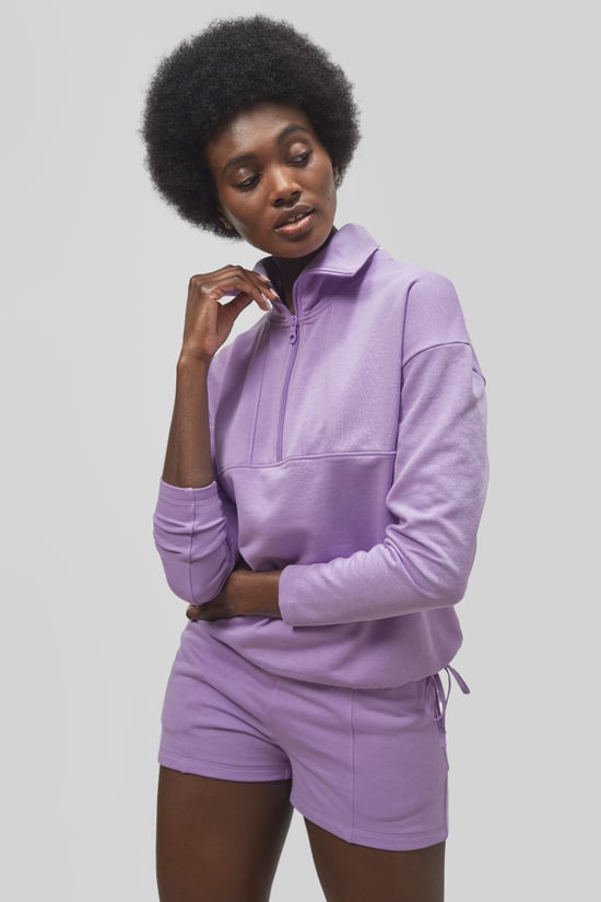 Half Zip Pullover Lounge Set