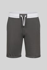 Contrast Waistband Regular Fit Shorts