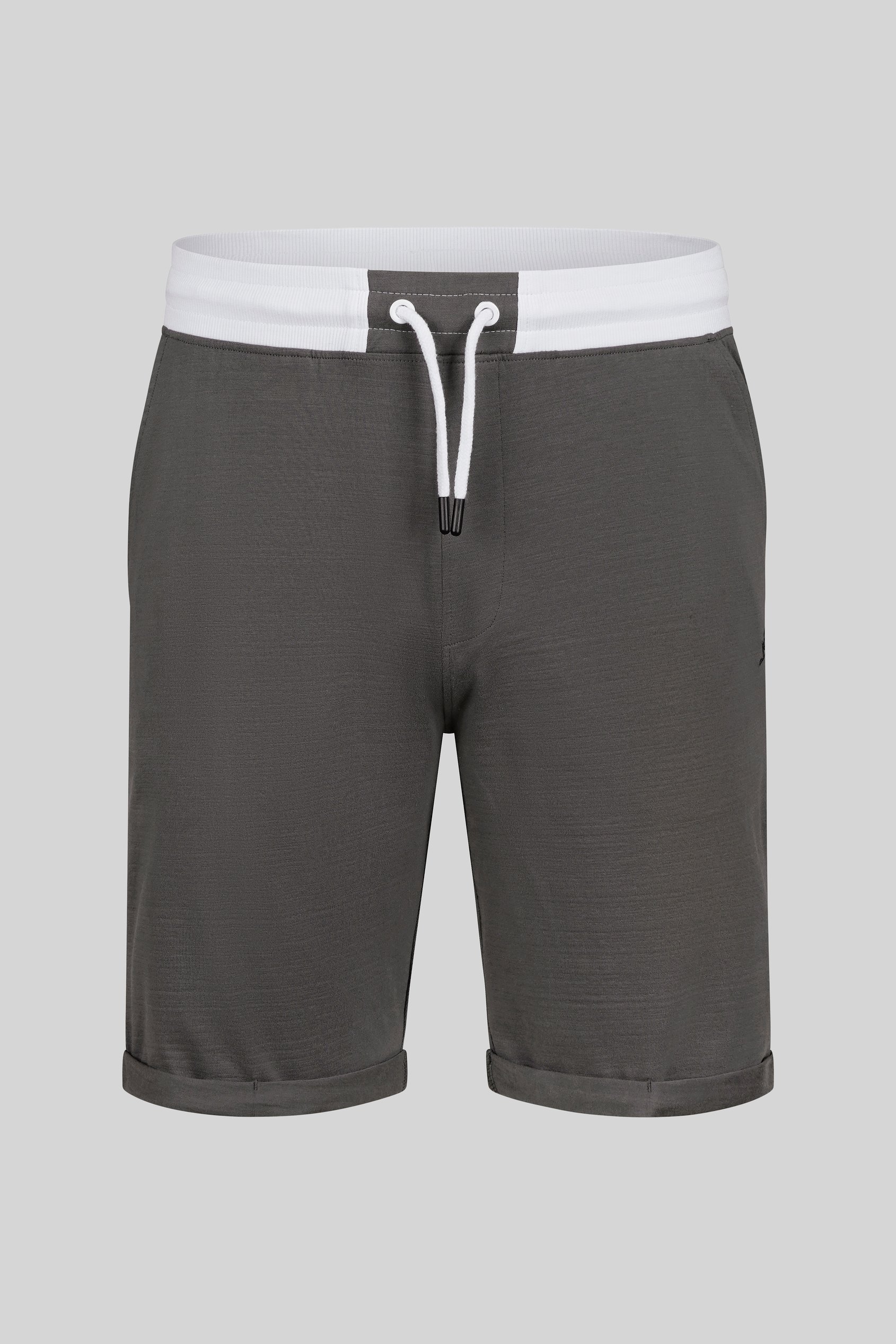 Contrast Waistband Regular Fit Shorts