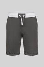 Contrast Waistband Regular Fit Shorts