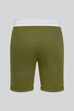 Contrast Waistband Regular Fit Shorts