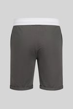 Contrast Waistband Regular Fit Shorts