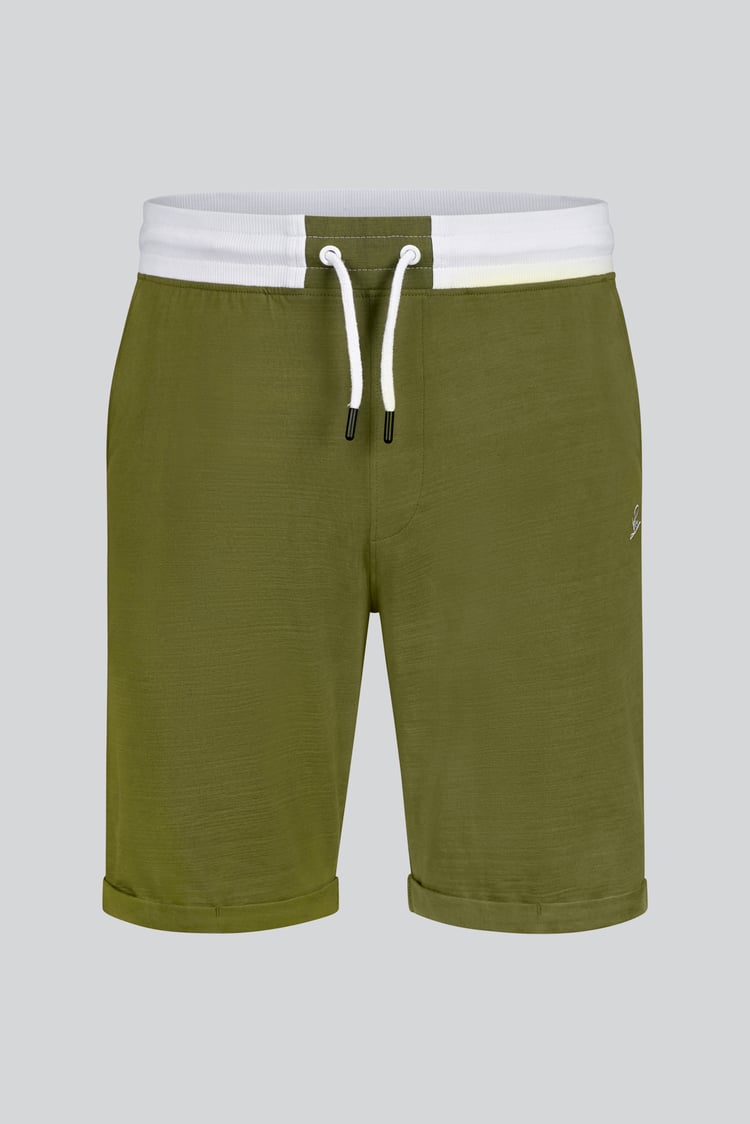 Contrast Waistband Regular Fit Shorts