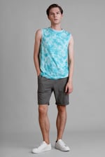 Contrast Waistband Regular Fit Shorts