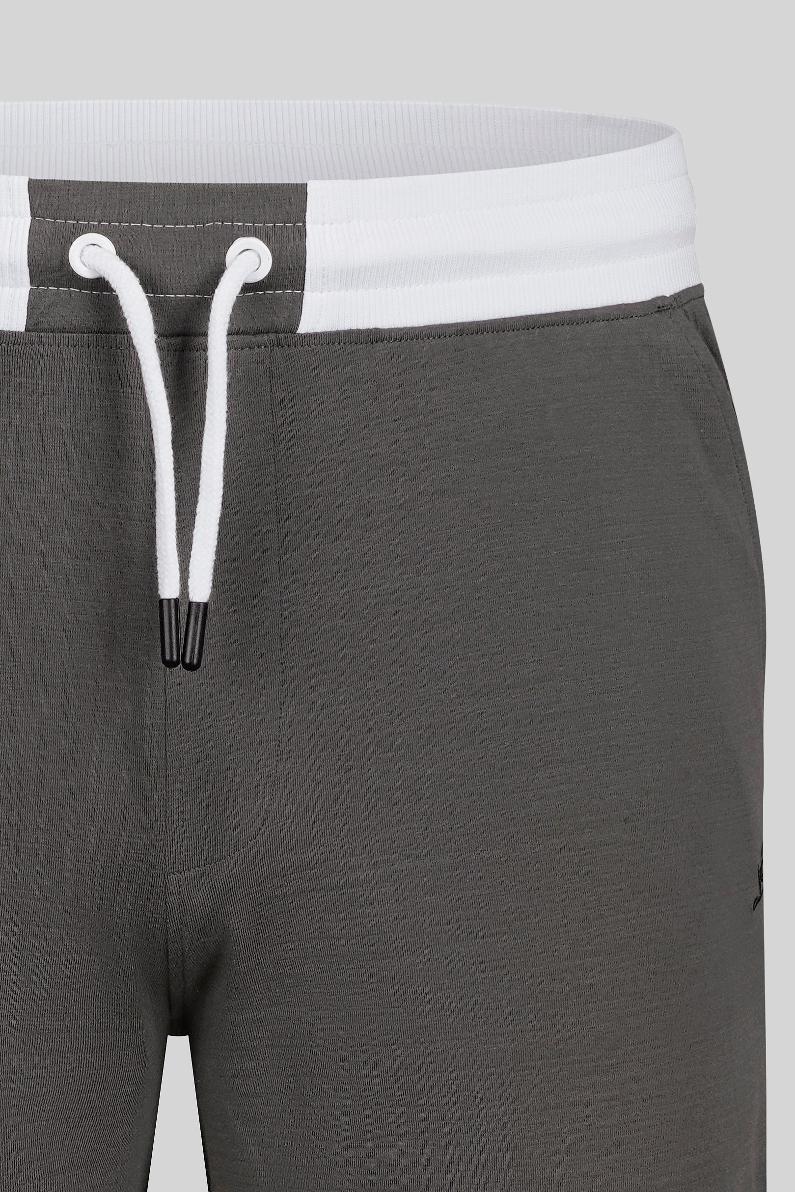 Contrast Waistband Regular Fit Shorts