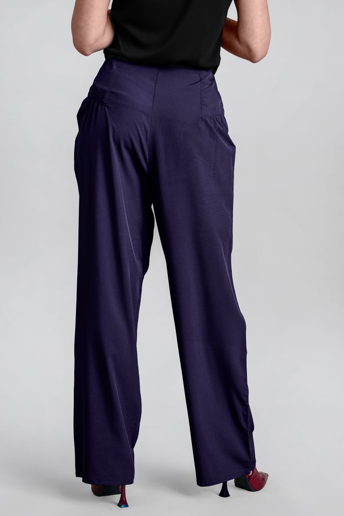 High-Waisted  Stright Leg Trousers