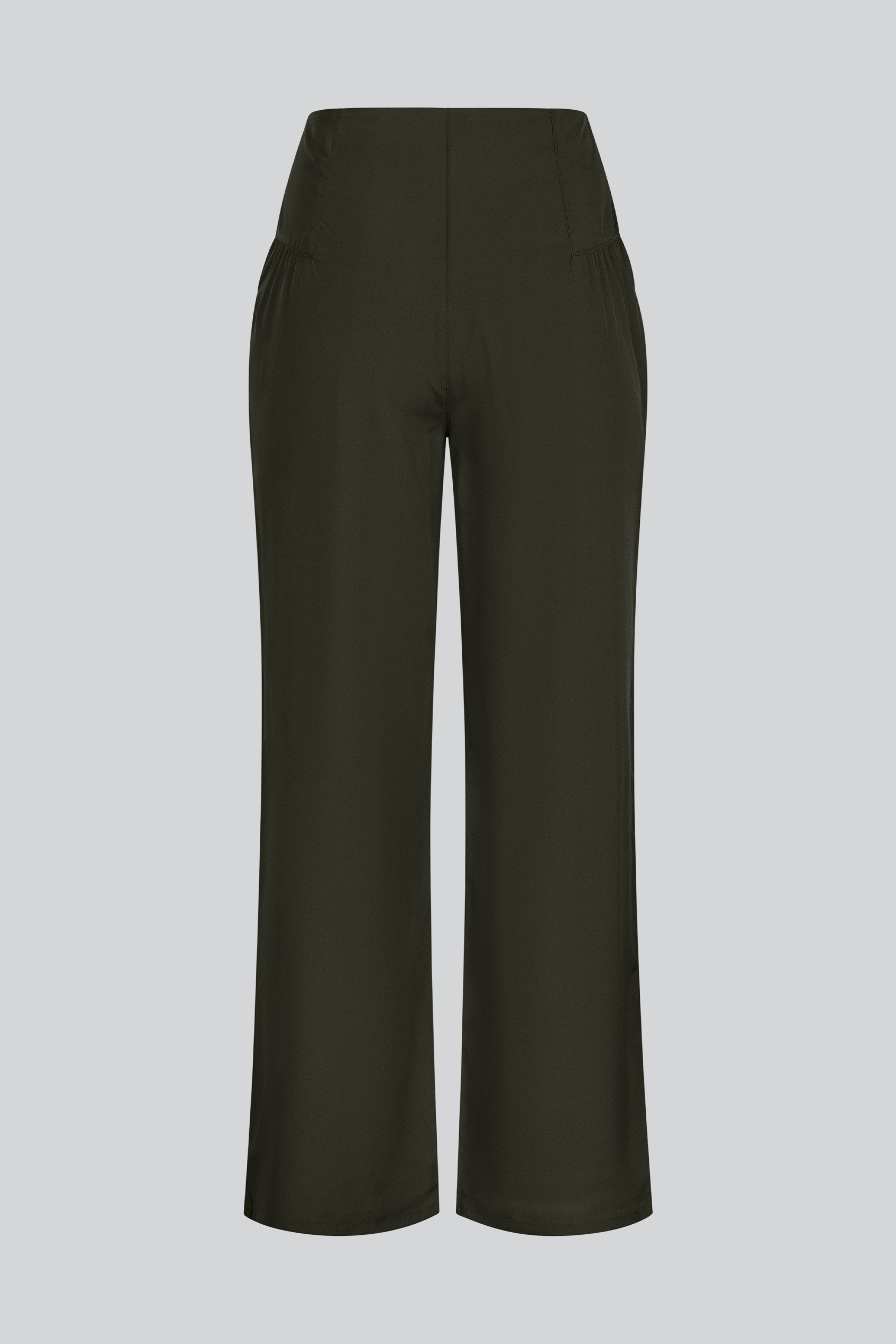 High-Waisted  Stright Leg Trousers