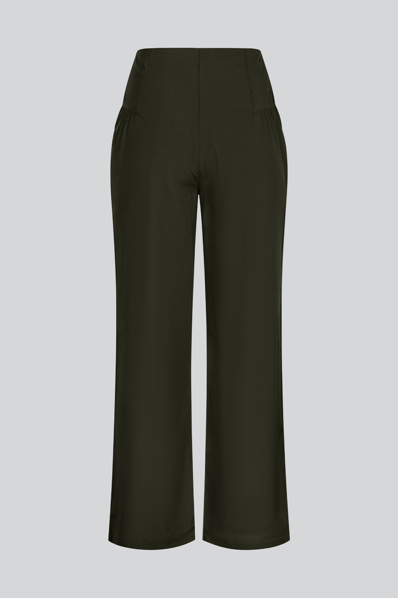High-Waisted  Stright Leg Trousers