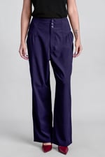 High-Waisted  Stright Leg Trousers