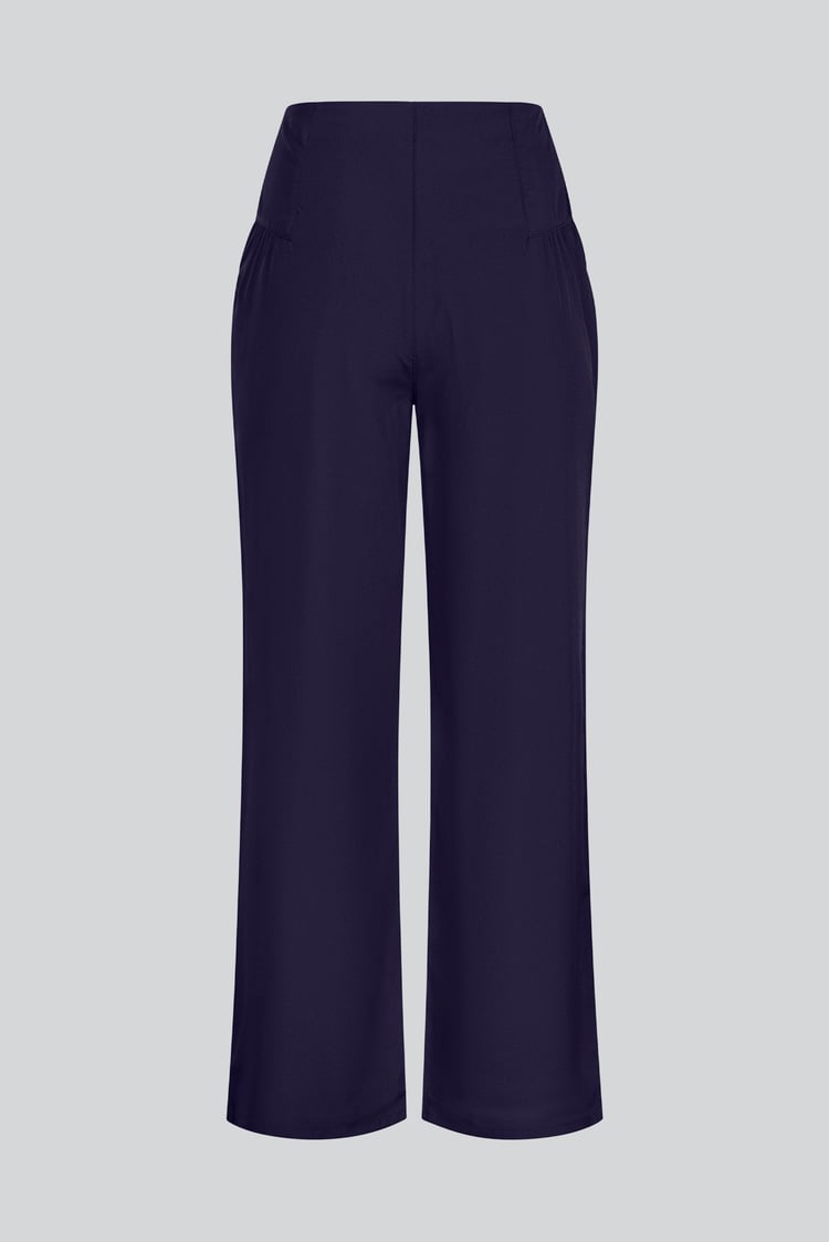 High-Waisted  Stright Leg Trousers