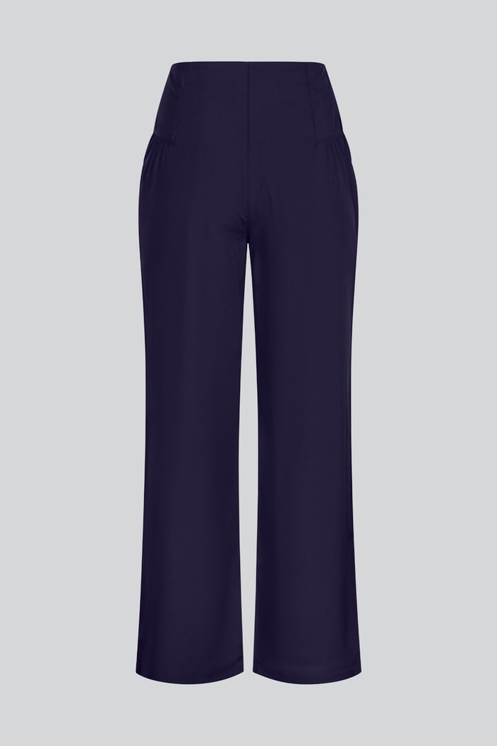 High-Waisted  Stright Leg Trousers