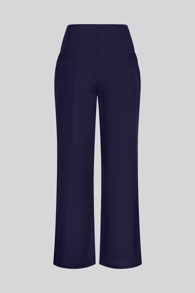 High-Waisted  Stright Leg Trousers