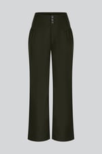 High-Waisted  Stright Leg Trousers