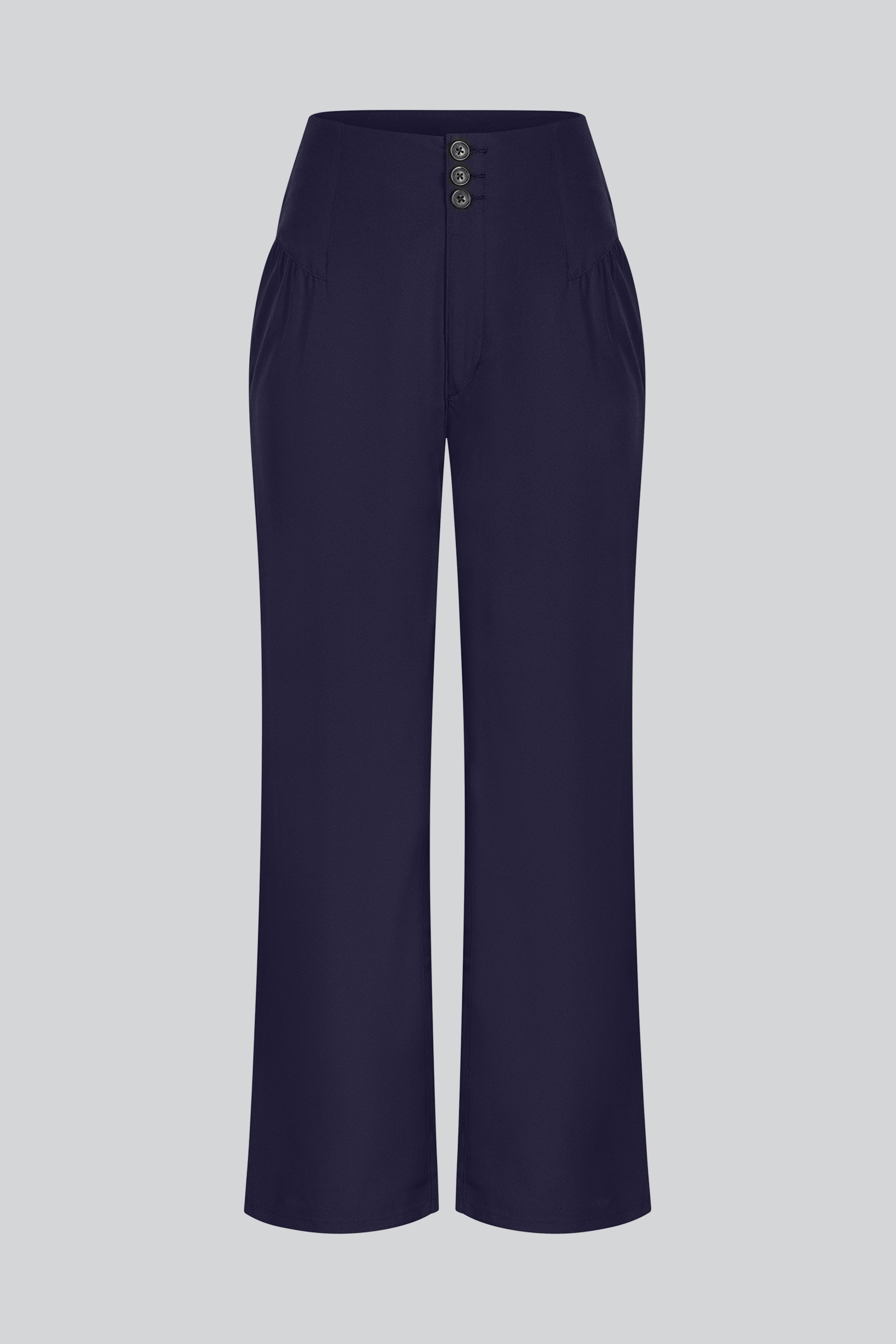 High-Waisted  Stright Leg Trousers