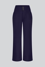 High-Waisted  Stright Leg Trousers
