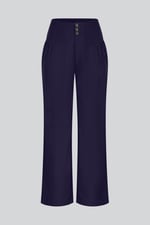 High-Waisted  Stright Leg Trousers