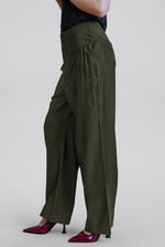 High-Waisted  Stright Leg Trousers