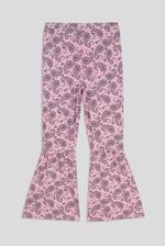 Paisley Printed Flared Sharara Pant