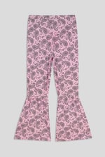 Paisley Printed Flared Sharara Pant
