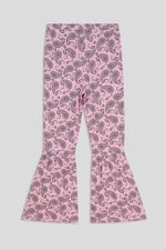 Paisley Printed Flared Sharara Pant