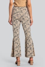 Paisley Printed Flared Sharara Pant