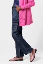 Vintage Straight Leg Cargo Jeans