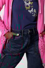 Vintage Straight Leg Cargo Jeans