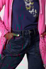 Vintage Straight Leg Cargo Jeans