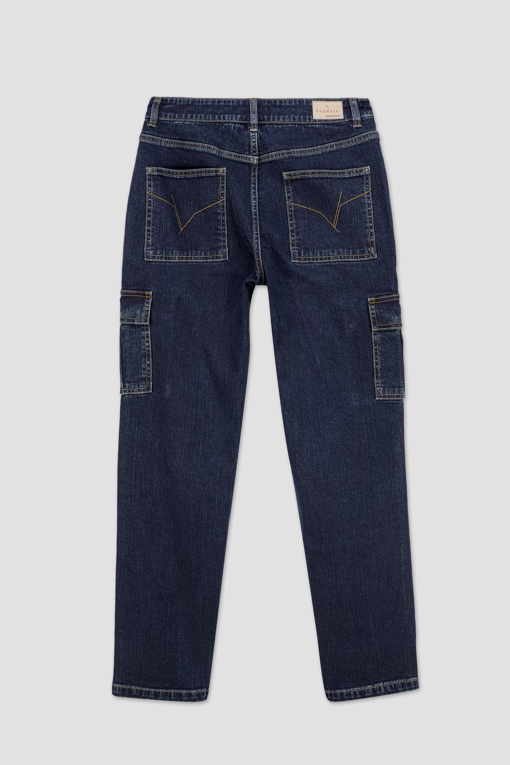 Vintage Straight Leg Cargo Jeans