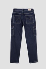 Vintage Straight Leg Cargo Jeans