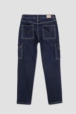Vintage Straight Leg Cargo Jeans