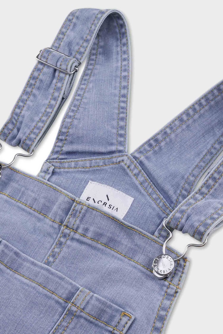 Womens Denim Short Dungaree