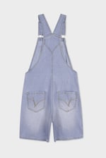 Womens Denim Short Dungaree